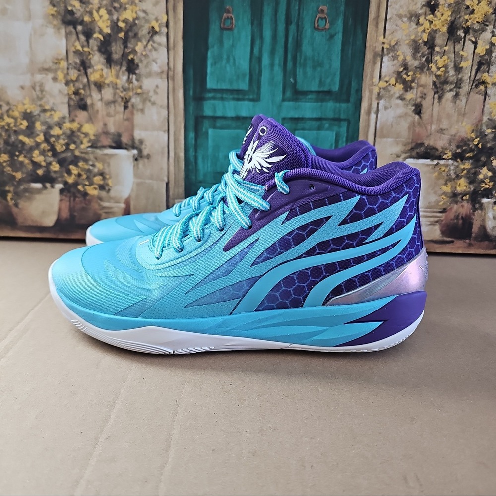 PUMA x LAMELO BALL Mens Sz 9.5 Melo MB.02 Queen City Fade Basketball Shoes